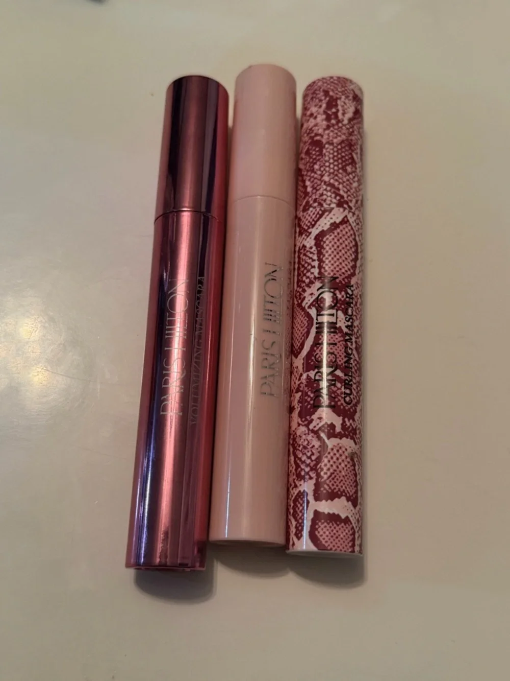 Paris Hilton Pink & Rose Gold Mascara Trio
